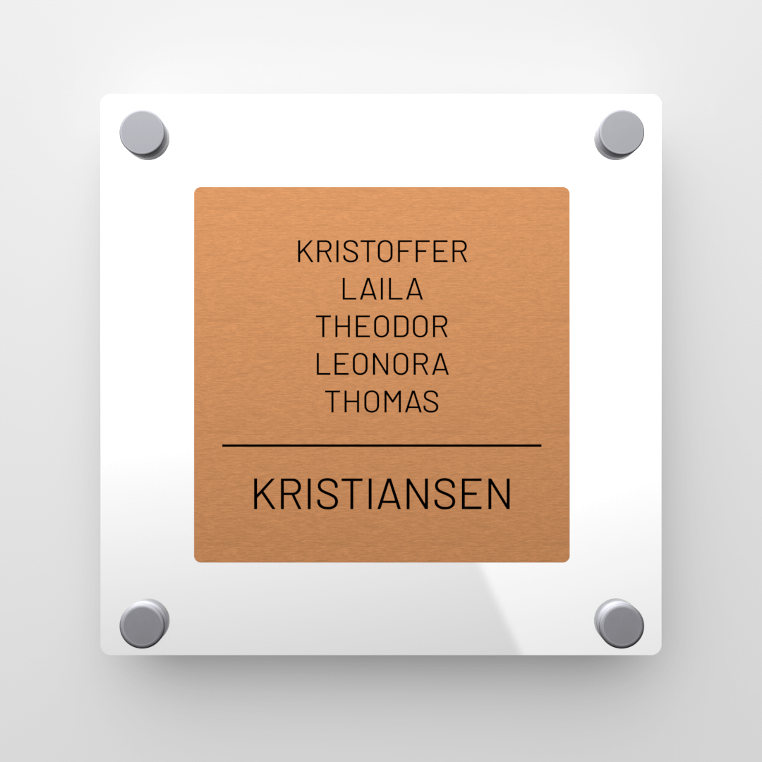 Dørskilt Elegant