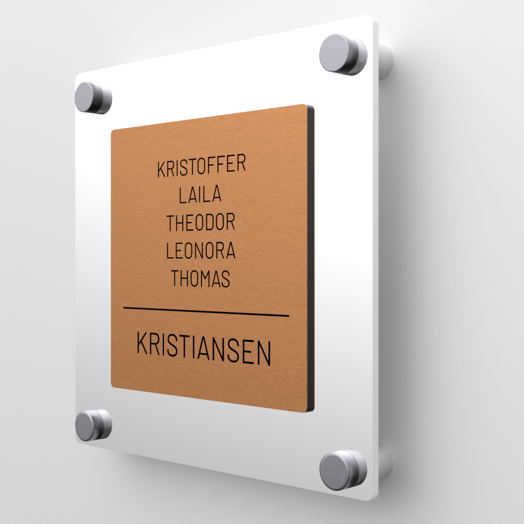 Dørskilt Elegant